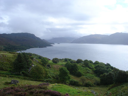 Loch Morar v�pln� kr�se.