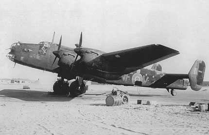 tymotorov bombardovac letoun Halifax od firmy Handley Page, znj byly vprosinci 1941 vysazeny skupiny Anthropoid, Silver A a Silver B, kter se podlely na spnm atenttu na zastupujcho skho protektora Reinharda Hendricha. 
