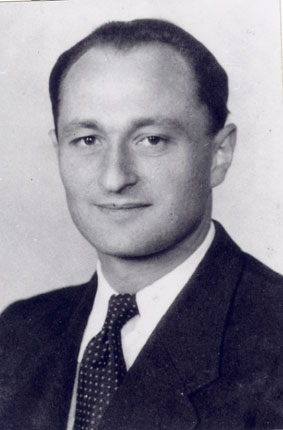 Npor. Rudolf Pernick v roce 1943 v Londn.