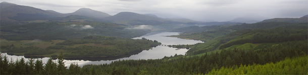 Glen Garry, West coast of Scotland 