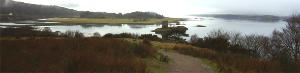 Castle Stalker, West coast of Scotland